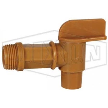 Dixon Drum Faucet, 2 in, NPT, Polyethylene Body PEDF200